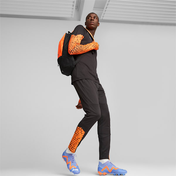 individualRISE Soccer Backpack, Ultra Orange-PUMA Black, extralarge