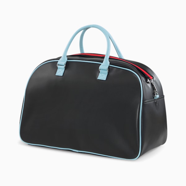 PUMA x DUA LIPA Grip Bag, Puma Black-Poppy Red-Light Aqua, extralarge