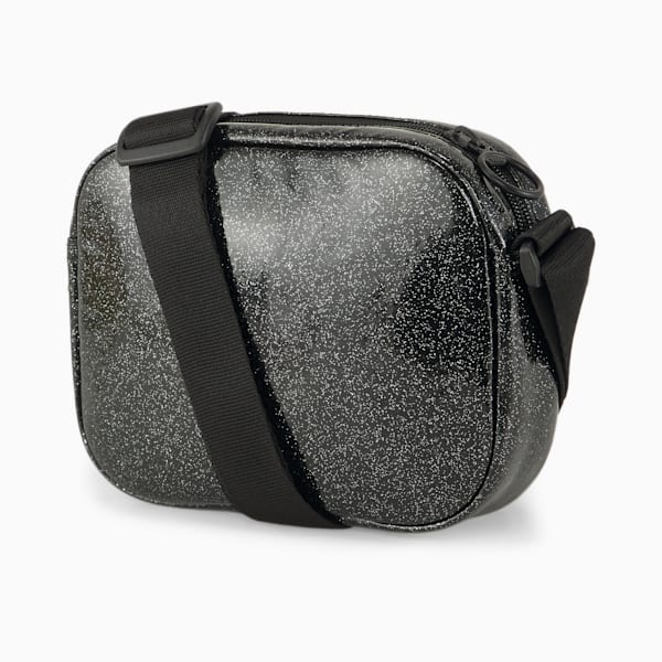 Up Crossbody Bag, Puma Black-glitter, extralarge