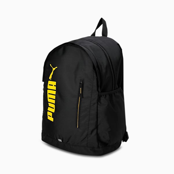 PUMA School Unisex Backpack, Puma Black, extralarge-IND