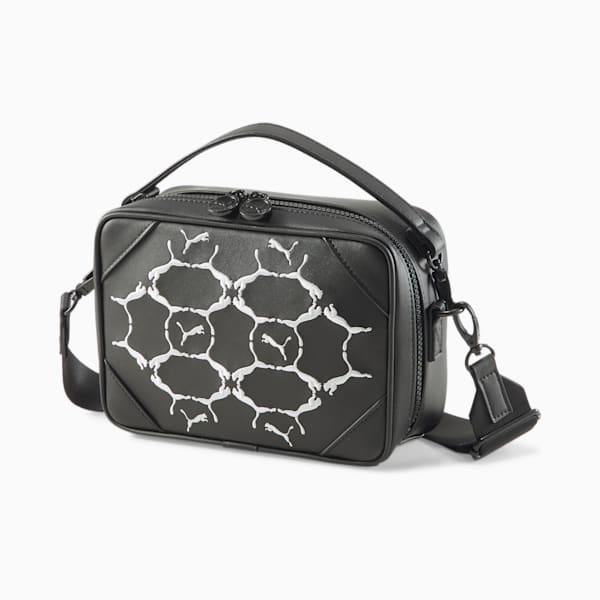 Bolso LUXE SPORT Mini Box, Puma Black-Puma White-AOP, extralarge