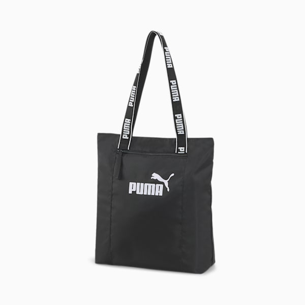 ウィメンズ コア ベース ショッパー バッグ 12L, PUMA Black, extralarge-JPN