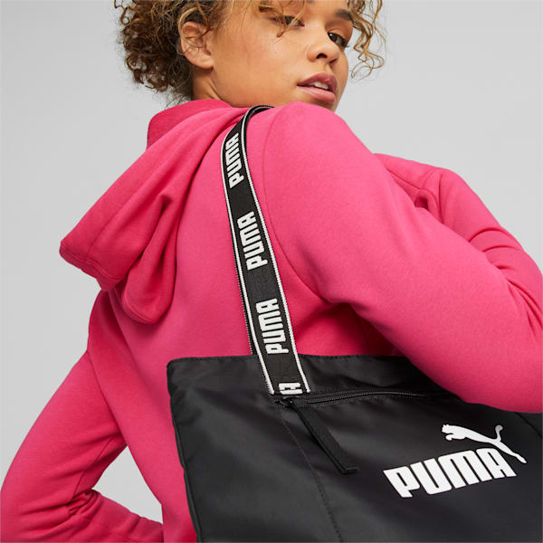 ウィメンズ コア ベース ショッパー バッグ 12L, PUMA Black, extralarge-JPN