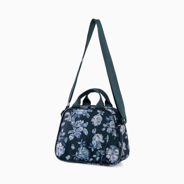 Core Pop Boxy Cross Body Bag, Dark Night-floral AOP, extralarge-IND