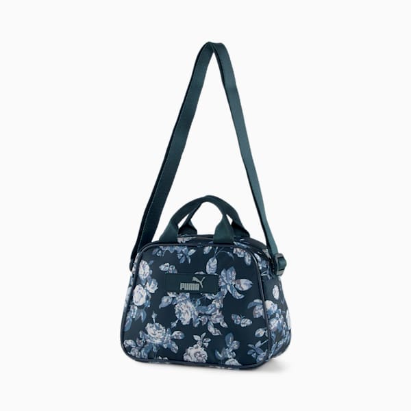 Core Pop Boxy Cross Body Bag, Dark Night-floral AOP, extralarge-IND