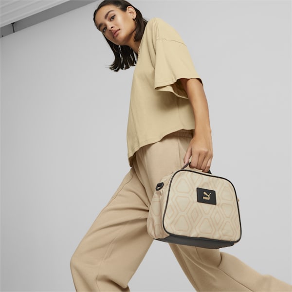 Classics Archive Boxy Crossbody Bag, Light Sand-AOP, extralarge