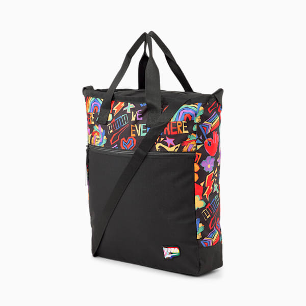 Bolsa tote de compras Downtown Pride para mujer, PUMA Black, extralarge