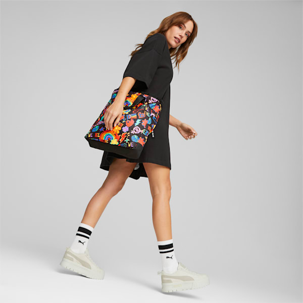 Rainbow Tiger Tote Bag