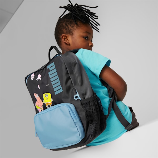 PUMA x SPONGEBOB Backpack, PUMA Black, extralarge-GBR