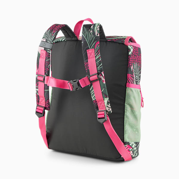 PRIME Vacay Queen Youth Backpack, Glowing Pink-PUMA Black, extralarge-IND