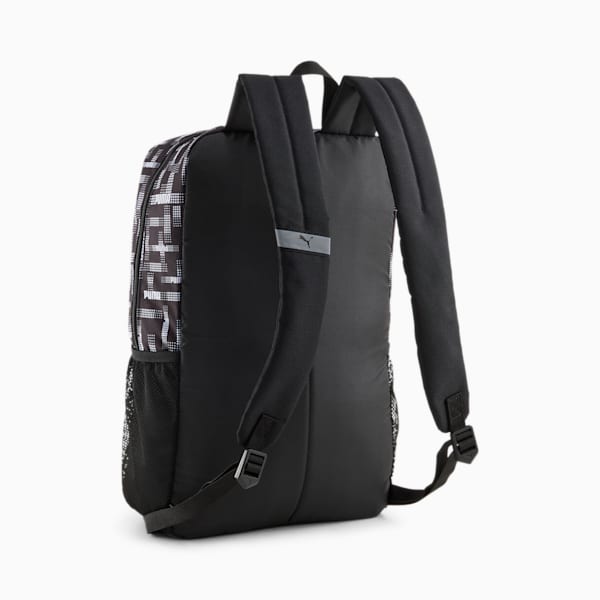 Beta Unisex Backpack, PUMA Black-Logo Pixel AOP, extralarge-IND