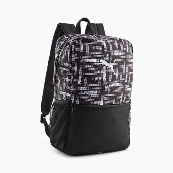 ユニセックス プーマ ベータ バックパック 20L, PUMA Black-Logo Pixel AOP, extralarge-JPN