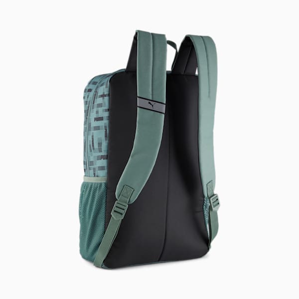 Beta Unisex Backpack, Eucalyptus-Logo Pixel AOP, extralarge-IND