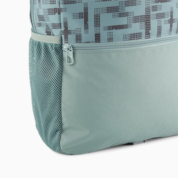 Beta Unisex Backpack, Eucalyptus-Logo Pixel AOP, extralarge-IND