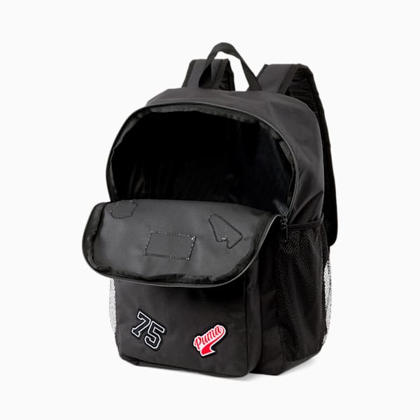 ユニセックス プーマ パッチ バックパック 25L, PUMA Black, extralarge-JPN