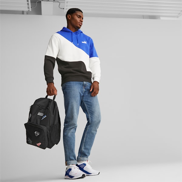 Patch Unisex Backpack, PUMA Black, extralarge-IND