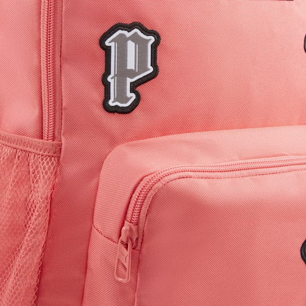 Patch Unisex Backpack, Electric Blush, extralarge-IND