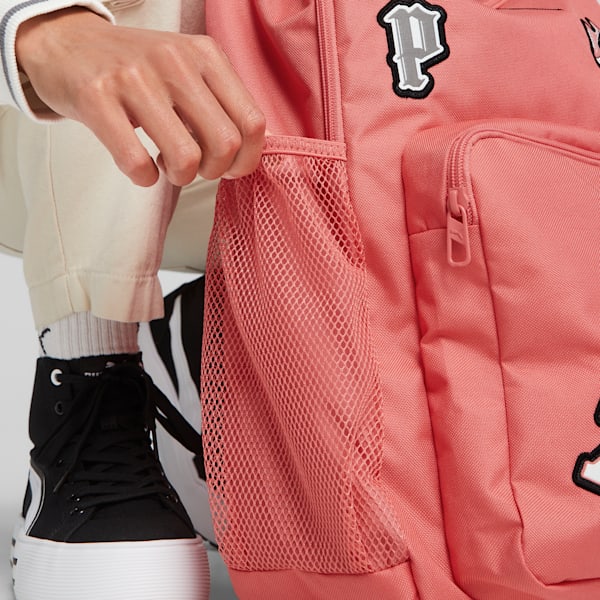 Patch Backpack, Electric Blush, extralarge