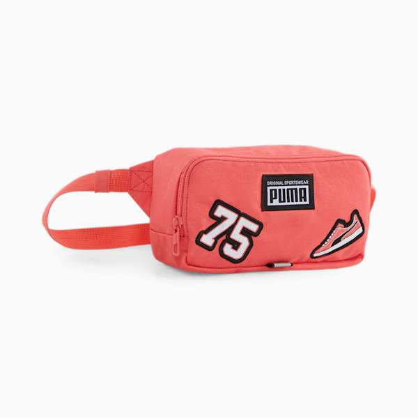 Patch Unisex Waist Bag, Electric Blush, extralarge-IND