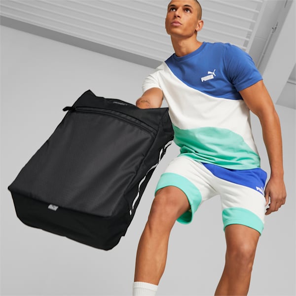 Evo Essentials Box Backpack, PUMA Black, extralarge