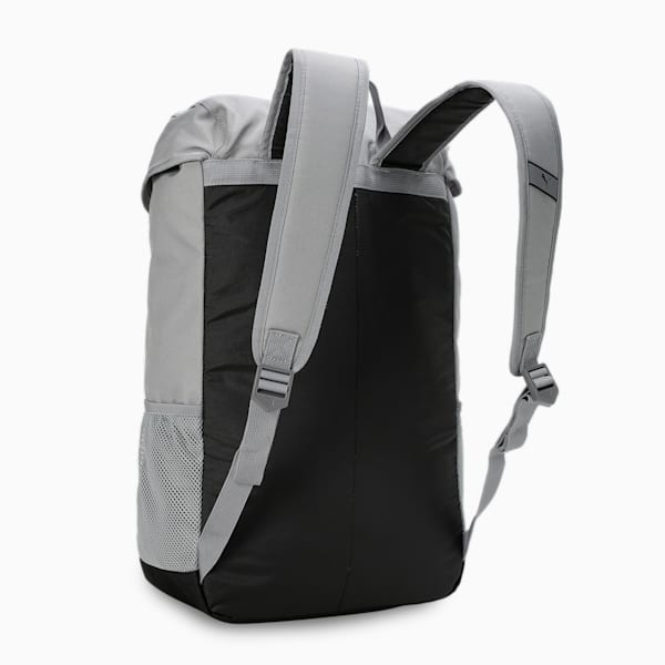 PUMA Style Unisex Backpack, Concrete Gray, extralarge-IND