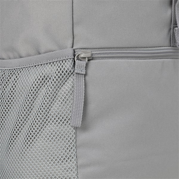 PUMA Style Unisex Backpack, Concrete Gray, extralarge-IND