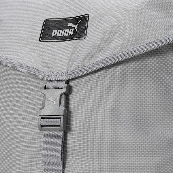 PUMA Style Unisex Backpack, Concrete Gray, extralarge-IND