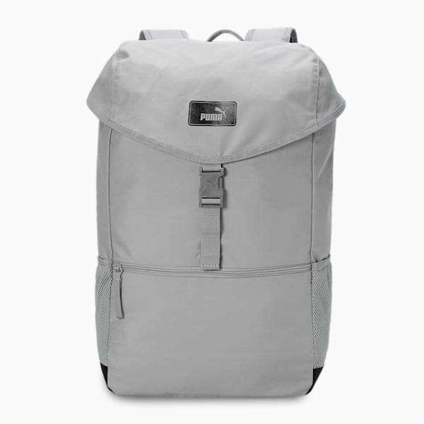 PUMA Style Unisex Backpack, Concrete Gray, extralarge-IND
