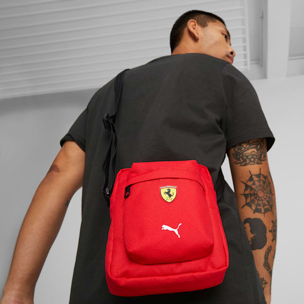 Bolso compacto Scuderia Ferrari SPTWR Race, Rosso Corsa, extralarge