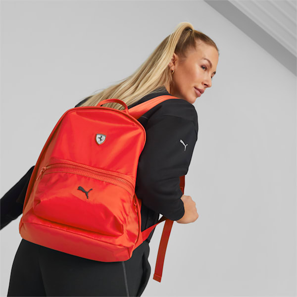 Scuderia Ferrari SPTWR Style Women's Backpack, Rosso Corsa