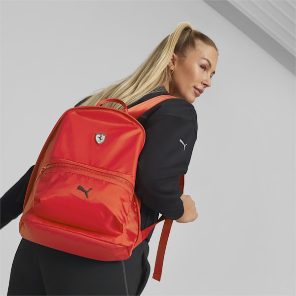 Scuderia Ferrari SPTWR Women's Backpack, Rosso Corsa, extralarge-IND