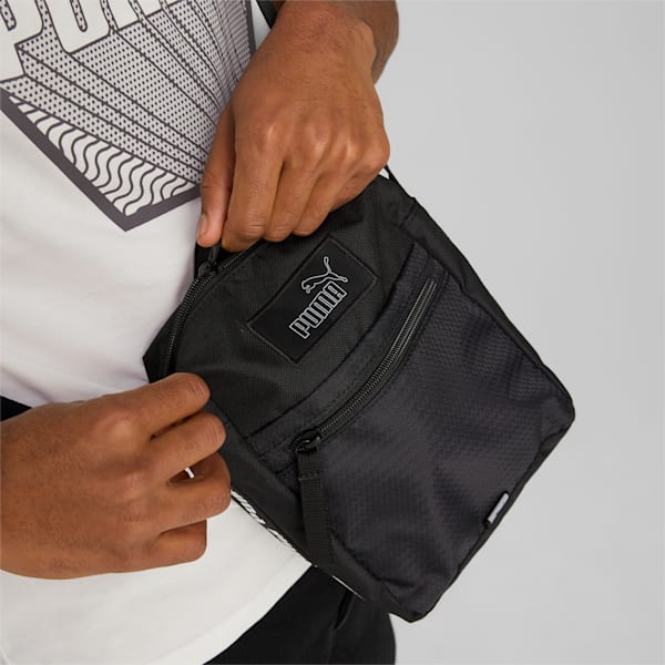Evo Essentials Portable Shoulder Bag, PUMA Black, extralarge-GBR