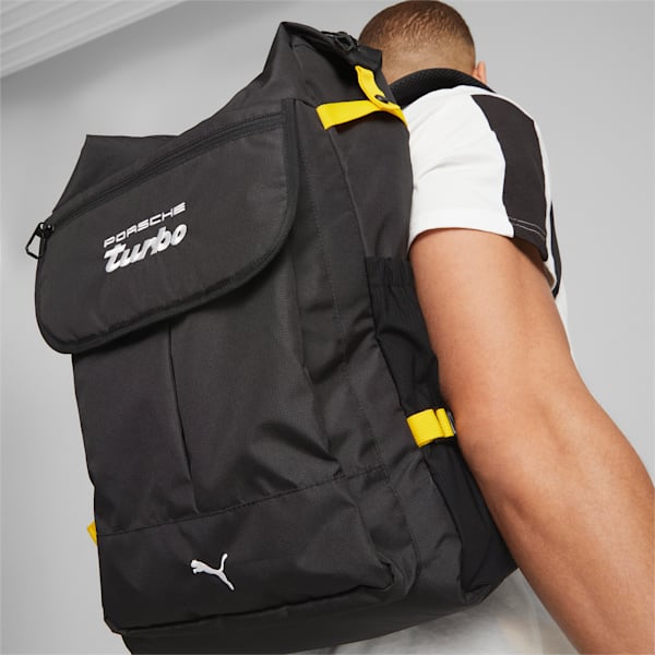 Porsche Legacy Backpack, PUMA Black, extralarge