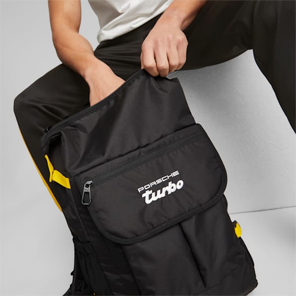 Porsche Legacy Backpack, PUMA Black, extralarge