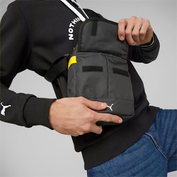 Bolso pequeño Porsche Legacy, PUMA Black, extralarge