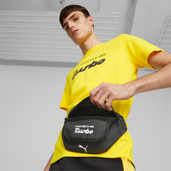 Porsche Legacy Waist Bag, PUMA Black, extralarge