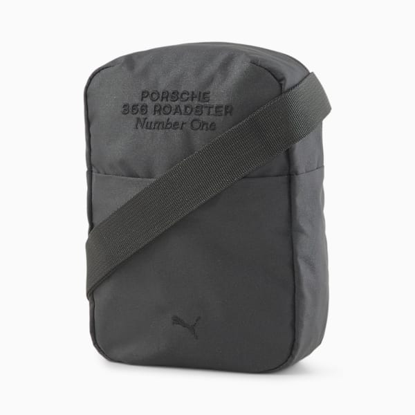 Porsche Legacy Statement Unisex Portable Bag, PUMA Black, extralarge-AUS