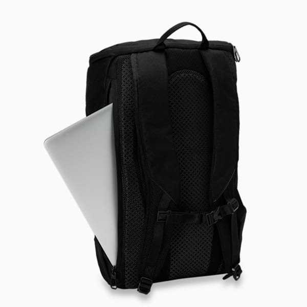 BMW M Motorsport Statement Backpack, PUMA Black-AOP, extralarge-IND