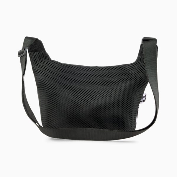 BMW M Motorsport Small Messenger Bag, PUMA Black-AOP, extralarge-IND