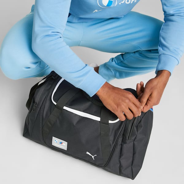 BMW M Motorsport Duffel Bag, PUMA Black, extralarge