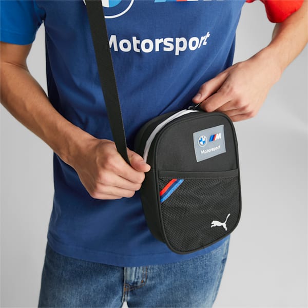 BMW M Motorsport Portable Bag, PUMA Black, extralarge