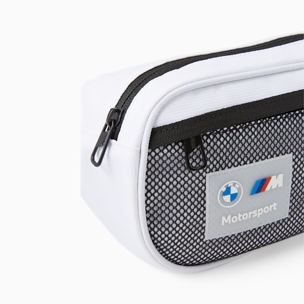 BMW M Motorsport Waist Bag, PUMA White, extralarge-IND