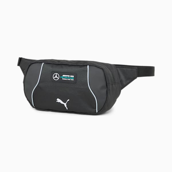 Mercedes-AMG Petronas Motorsport Waist Bag, PUMA Black, extralarge-GBR