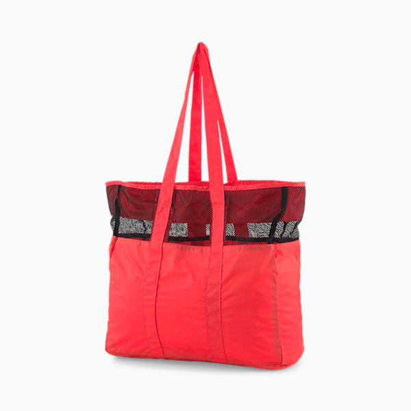 PUMA x P.A.M. Unisex Packable Shopper Bag, Hibiscus, extralarge-IND
