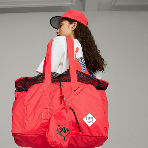 PUMA x PERKS AND MINI Shopper Bag, Hibiscus