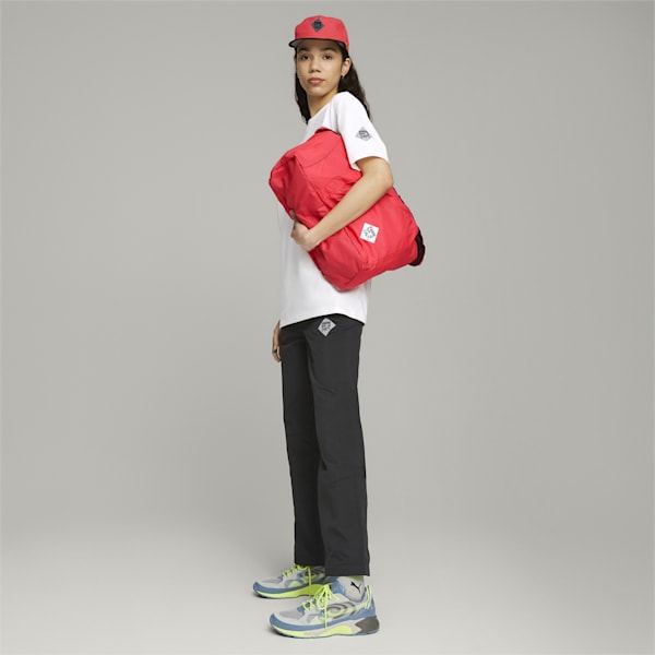 PUMA x PERKS AND MINI パッカブル ショッパー バッグ 20L, Hibiscus, extralarge-IND