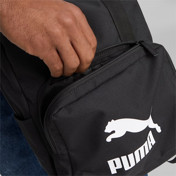 Classics Archive Tote Unisex Backpack, PUMA Black, extralarge-IND