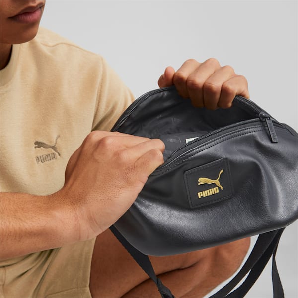 Classics LV8 PU Waist Bag, PUMA Black, extralarge-IND