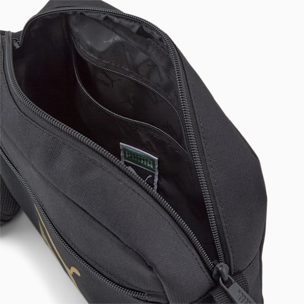 Classics Archive Woven Cross-Body Bag, PUMA Black, extralarge