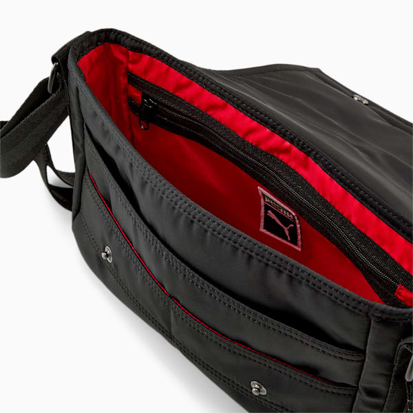 Classics LV8 Woven Messenger Bag, PUMA Black, extralarge-GBR
